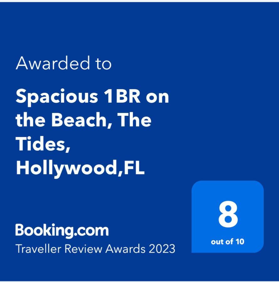 Spacious 1Br On The Beach, The Tides, Hollywood,Fl Exterior photo